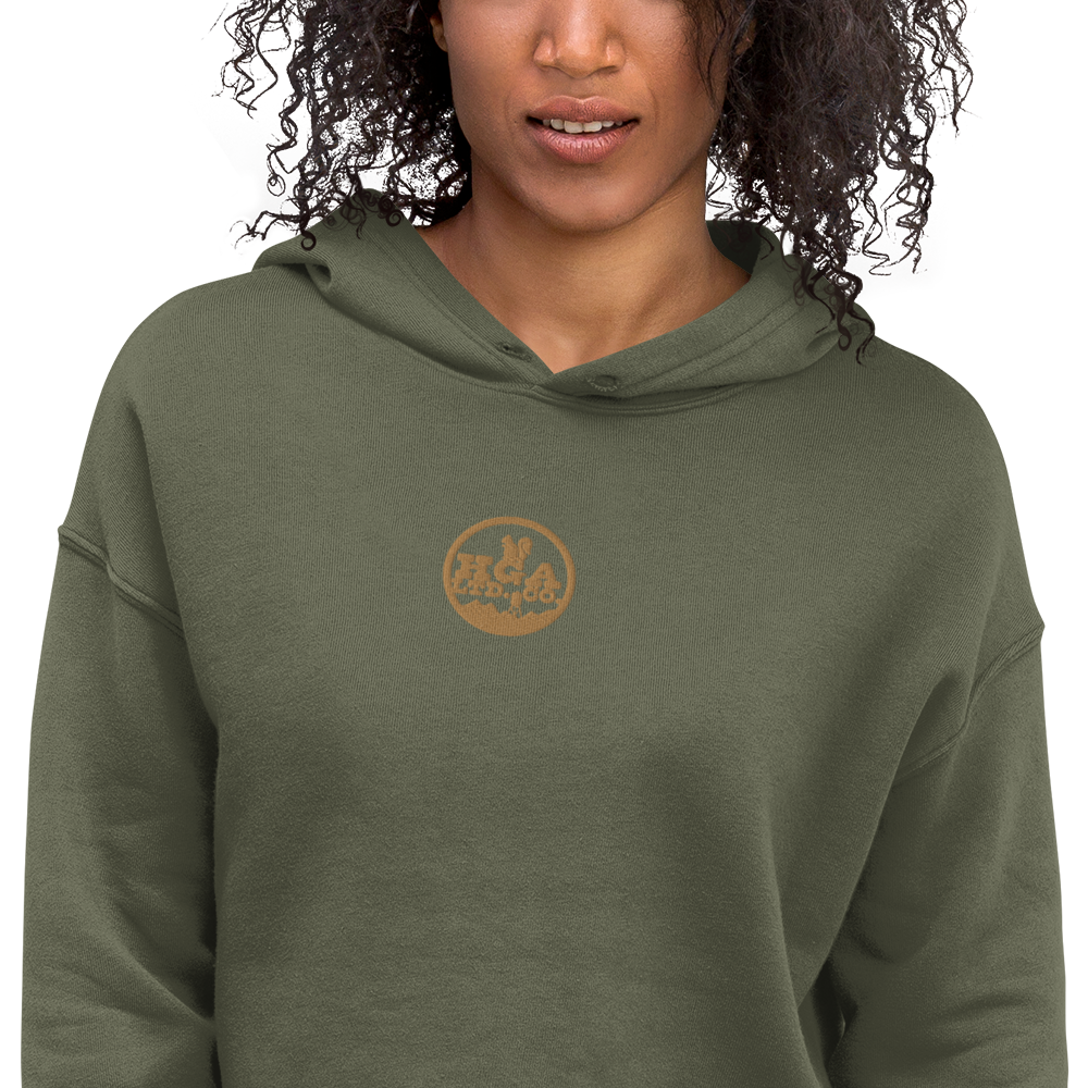 Logo Crop Hoodie – Hazel Green Apparel, Ltd. Logo Crop Hoodie – Hazel Green Apparel, Ltd.