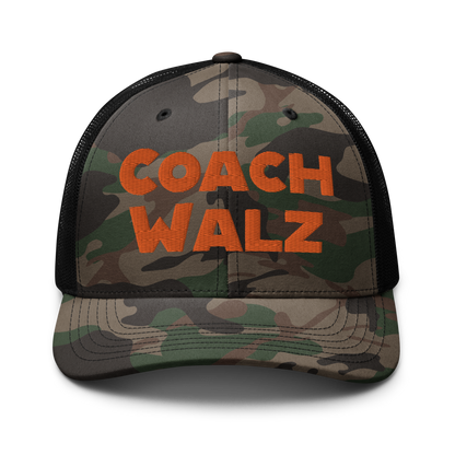 Coach Walz Camo Hat