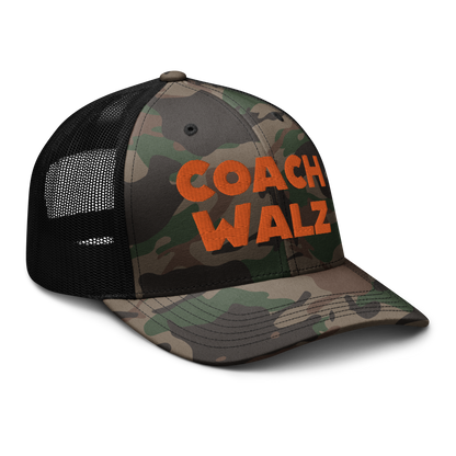 Coach Walz Camo Hat