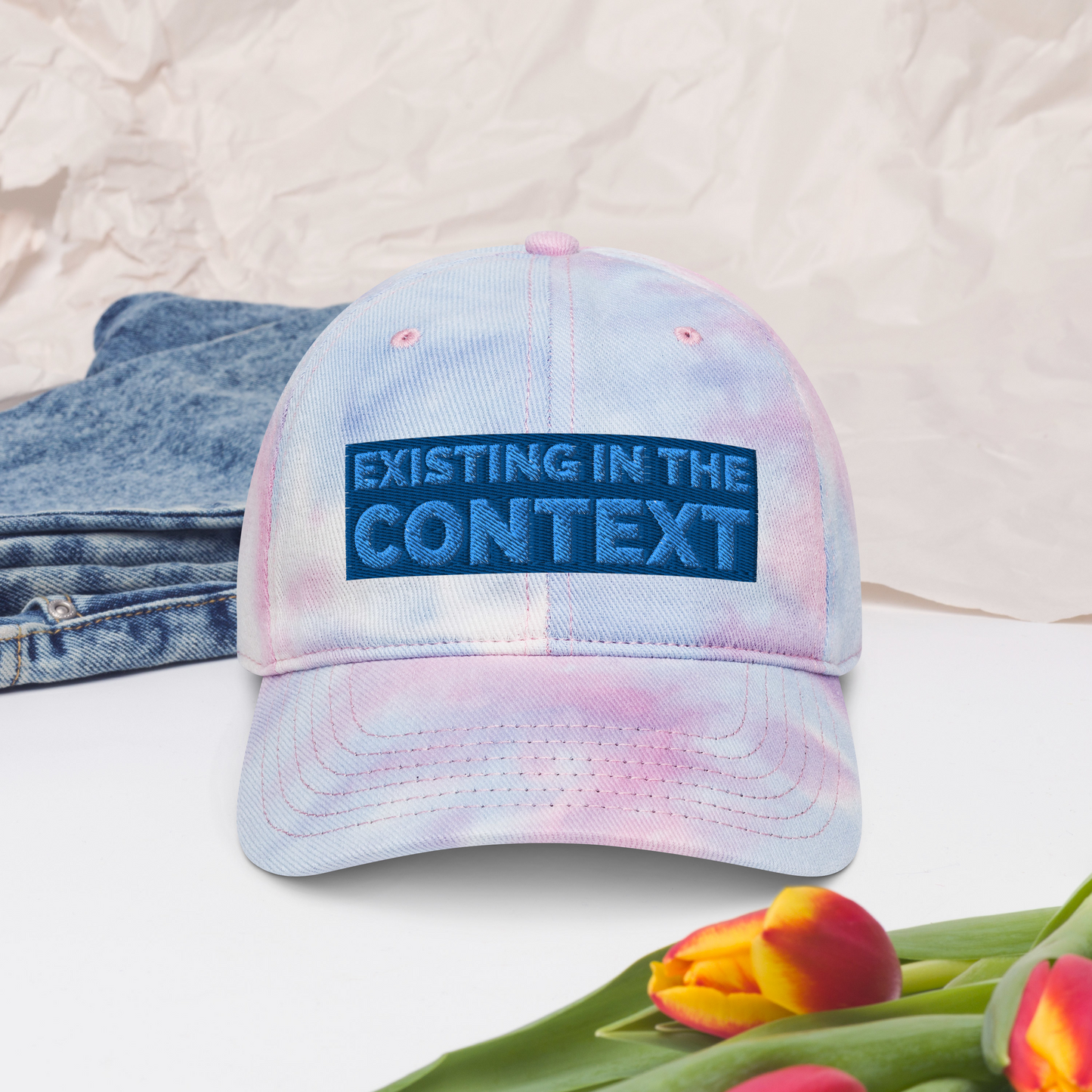 Contextual Tie Dye Cap