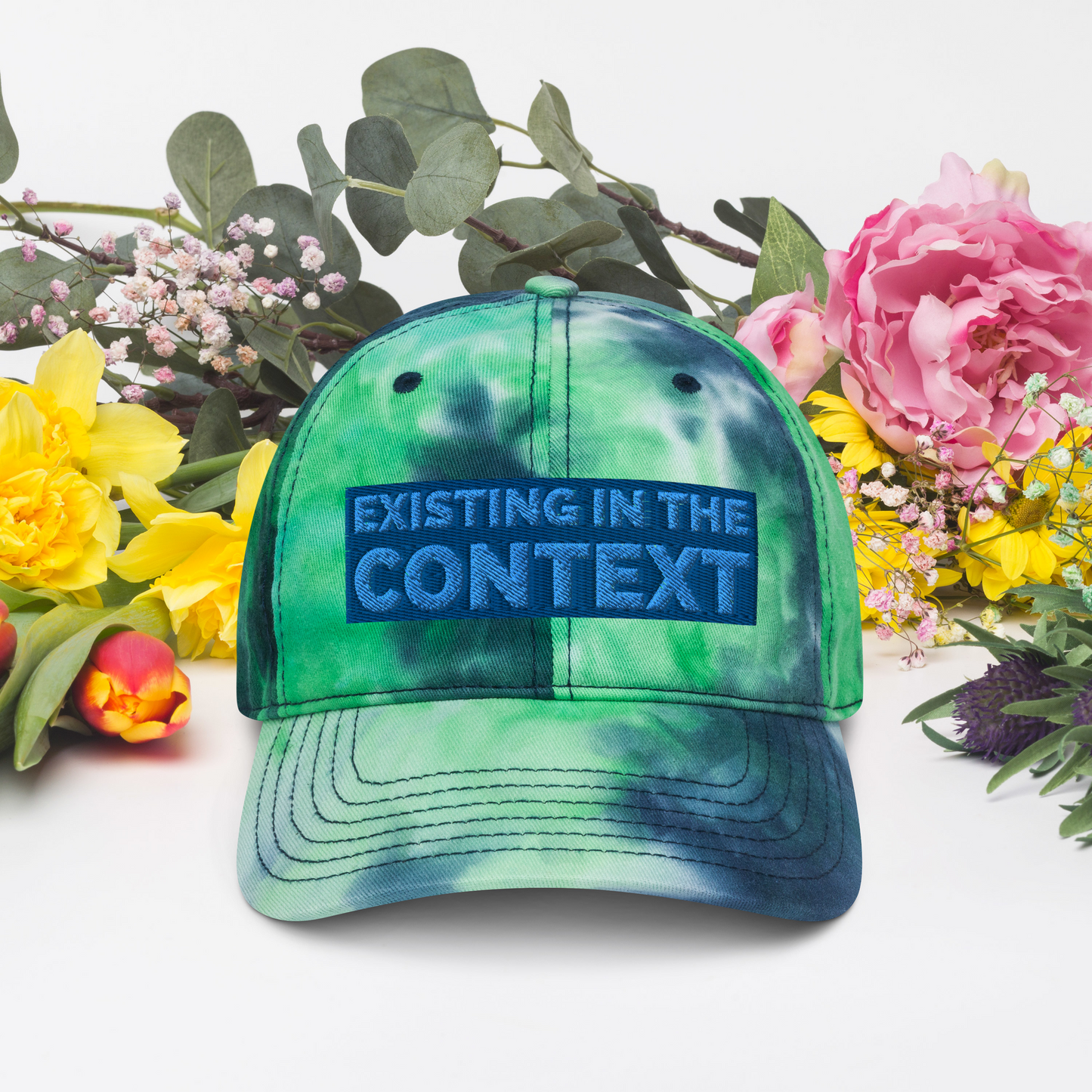 Contextual Tie Dye Cap