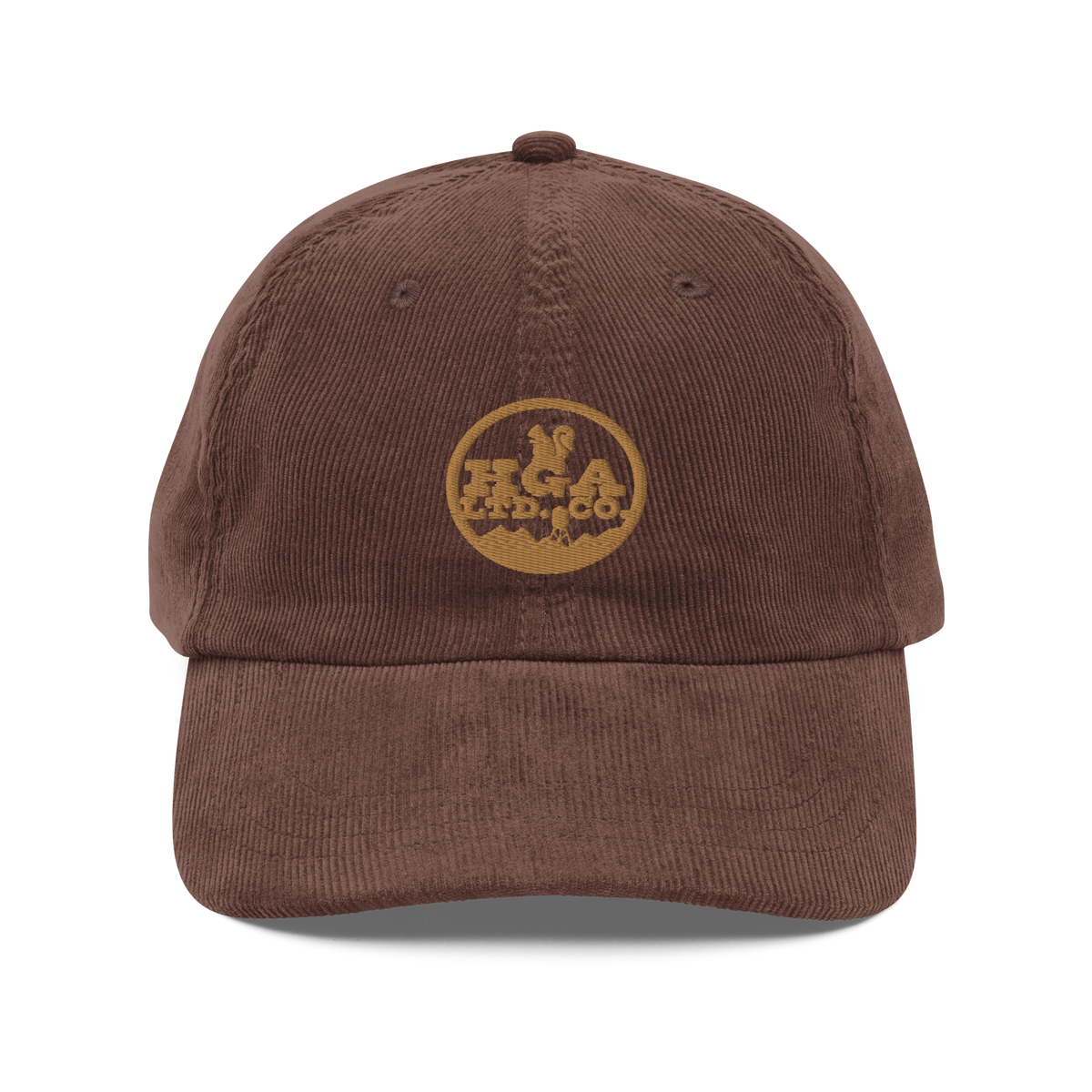 Vintage Logo Corduroy Cap – Hazel Green Apparel, Ltd