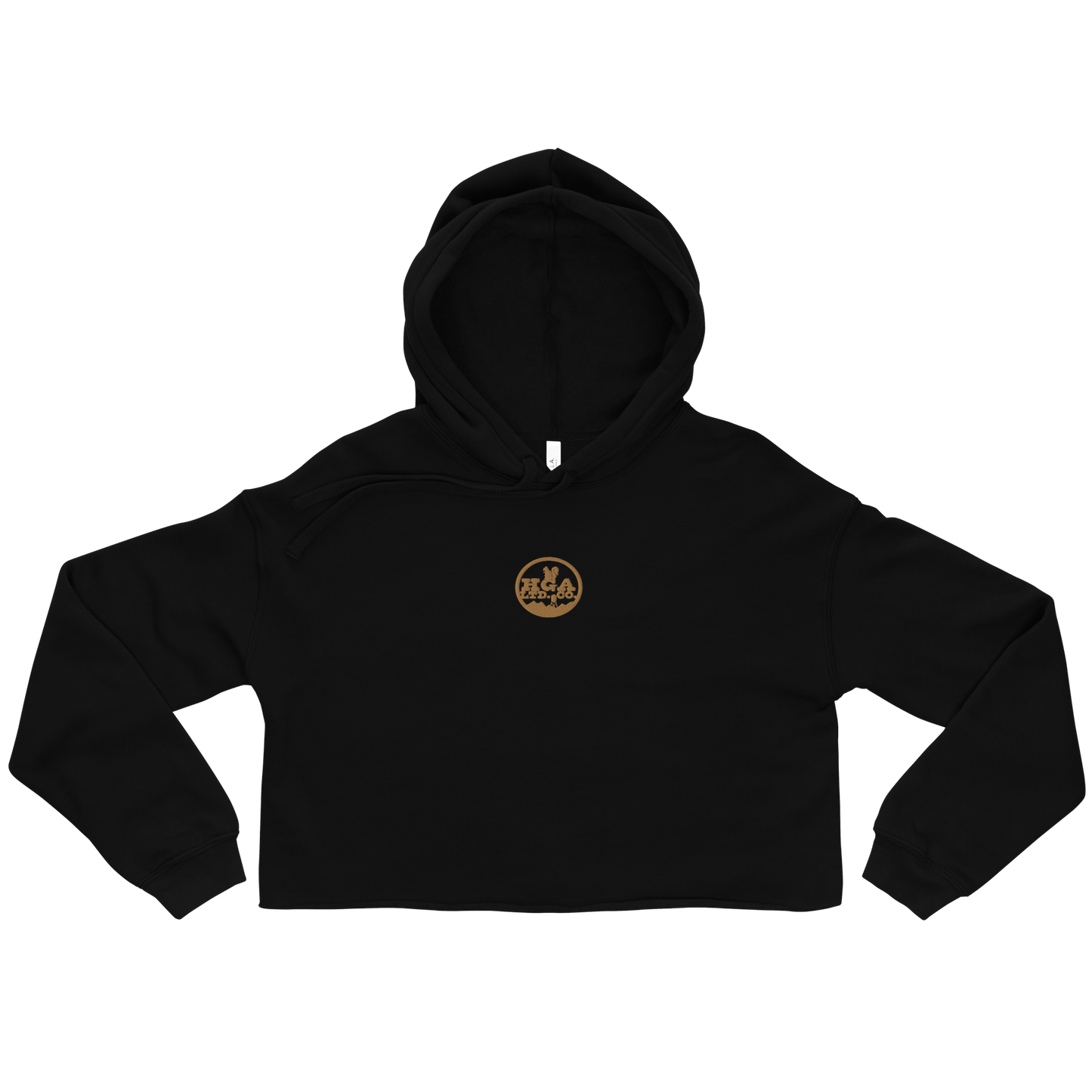 Logo Crop Hoodie